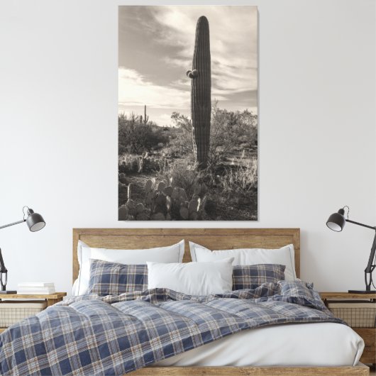 Stehend Tal Leinwanddruck (Insitu (Schlafzimmer))