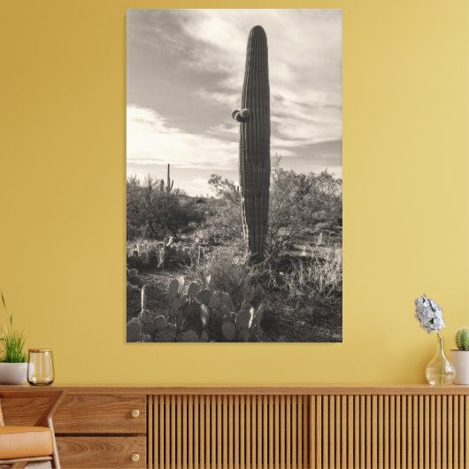 Stehend Tal Leinwanddruck (Insitu (Wohnzimmer))