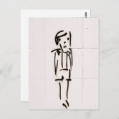 Stehend Tal Postkarte (Vorne/Hinten)