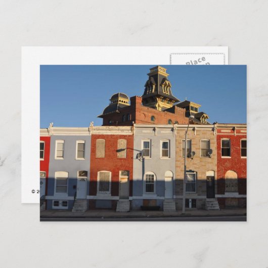 Stehend Tal Postkarte (Vorne/Hinten)