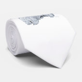 Stehend Westie Krawatte (Gerollt)