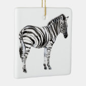 Stehend Zebra Keramikornament (Rechts)