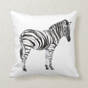 Stehend Zebra Kissen