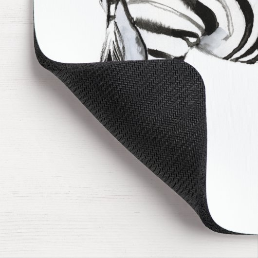 Stehend Zebra Mousepad (Ecke)