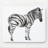 Stehend Zebra Mousepad (Vorne)