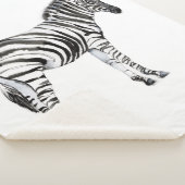 Stehend Zebra Sherpadecke (3/4)