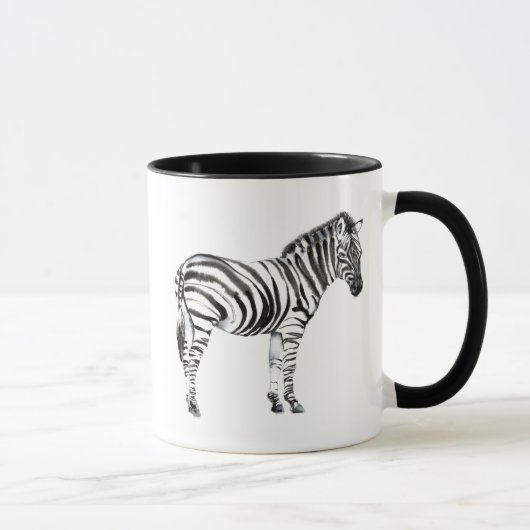 Stehend Zebra Tasse (Rechts)