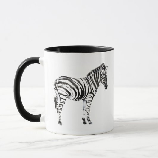 Stehend Zebra Tasse (Links)