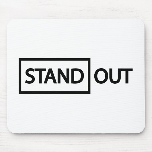 Stehende Auslösung Mousepad (Vorne)