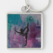 Stehende Bein-Ausdehnung YG - erstklassiger Schlüsselanhänger (Vorne)