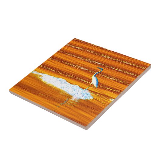 stehende Blauhelme Fliese (Seite)