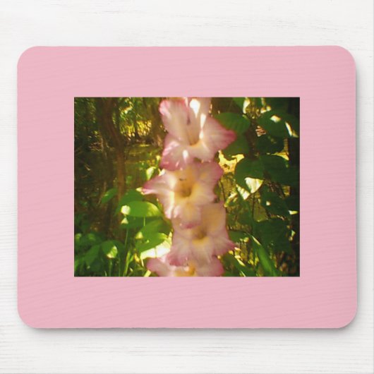 Stehende Blume Mousepad (Vorne)
