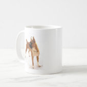 Stehende Boxer-Tasse Kaffeetasse (Vorderseite Links)