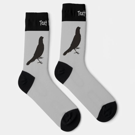 Stehende Canary Bird Socken (Rechts)