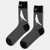 Stehende Canary Bird Socken (Linkes Detail)