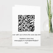 Stehende Dartmoor Pony-Fotoparte Karte (Rückseite)