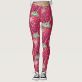 Stehende Erdbeere Leggings (Vorderseite)