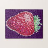 Stehende Erdbeere Puzzle (Horizontal)
