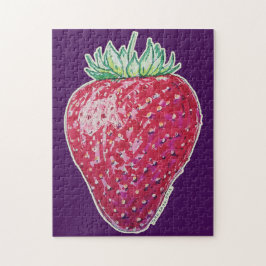 Stehende Erdbeere Puzzle
