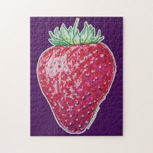 Stehende Erdbeere Puzzle