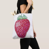 Stehende Erdbeere Tasche (Von Nahem)