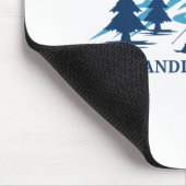 Stehende Felsen Skigebiet Wisconsin _ Mousepad (Ecke)