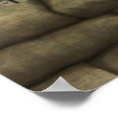 Stehende Garde - kleines Plakat (Ecke)