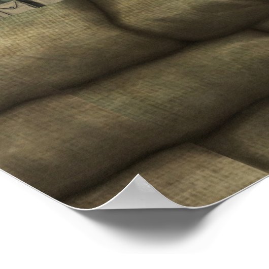 Stehende Garde - kleines Plakat (Ecke)