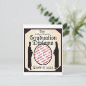 Stehende Größe - Abschluss Diplomarbeit Foto Rahme Ankündigung (Stehend Vorderseite)