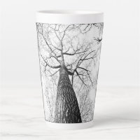 Stehende hohe Tasse