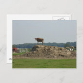 Stehende hübsche Postkarte (Vorne/Hinten)