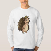 Stehende Igel T-Shirt (Vorderseite)