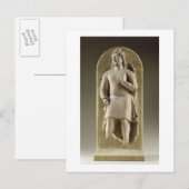 Stehende Jugend oder Maitreya, Gandhara (Stuck) Postkarte (Vorne/Hinten)