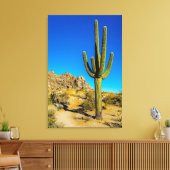 Stehende Kaktus Leinwanddruck (Insitu (Wohnzimmer))