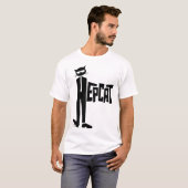 Stehende Katze T-Shirt (Vorne ganz)