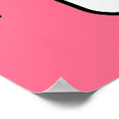 Stehende Kuh mit Milchkühe Poster (Ecke)