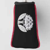 Stehende Lotus-Blume Golf Headcover (Rotieren 90)