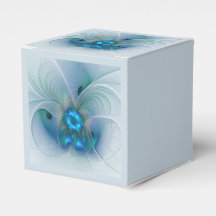 Stehende Ovationen, abstrakte blaue Turquoise-Frak