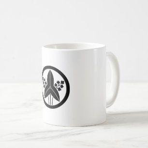 Stehende Pfeilspitze im Kreis Kaffeetasse