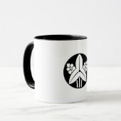 Stehende Pfeilspitzen in Reiskuchen Tasse (Vorderseite Links)