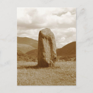 Stehende Postkarte