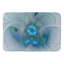 Stehende Räumlichkeiten, Abstraktes türkisfarbenes