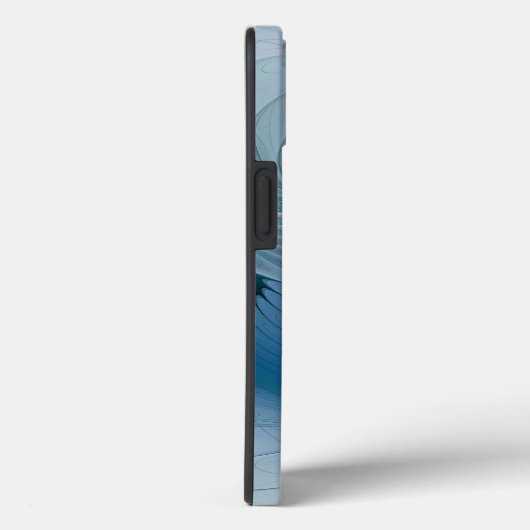 Stehende Räumlichkeiten, Abstraktes türkisfarbenes Case-Mate iPhone Hülle (Rückseite / Rechts)