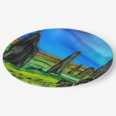 Stehende Steine   Pappteller (Schrägansicht)