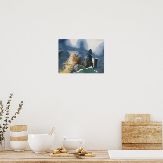 Stehende Steine Poster (Küche)