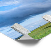 Stehende Steine von Callanish 1 Poster (Ecke)