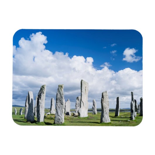 Stehende Steine von Callanish 2 Magnet (Horizontal)