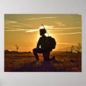 Stehende Uhr Poster (Vorne)