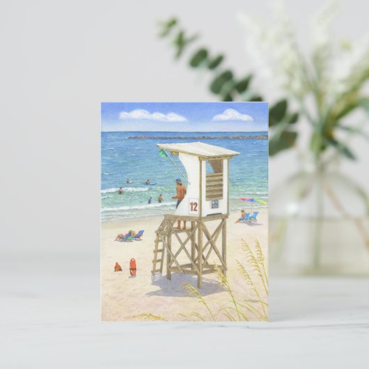 Stehende Uhr Postkarte (Stehend Vorderseite)