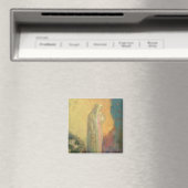Stehende verschleierte Frau Magnet (In Situ (Geschirrspüler))